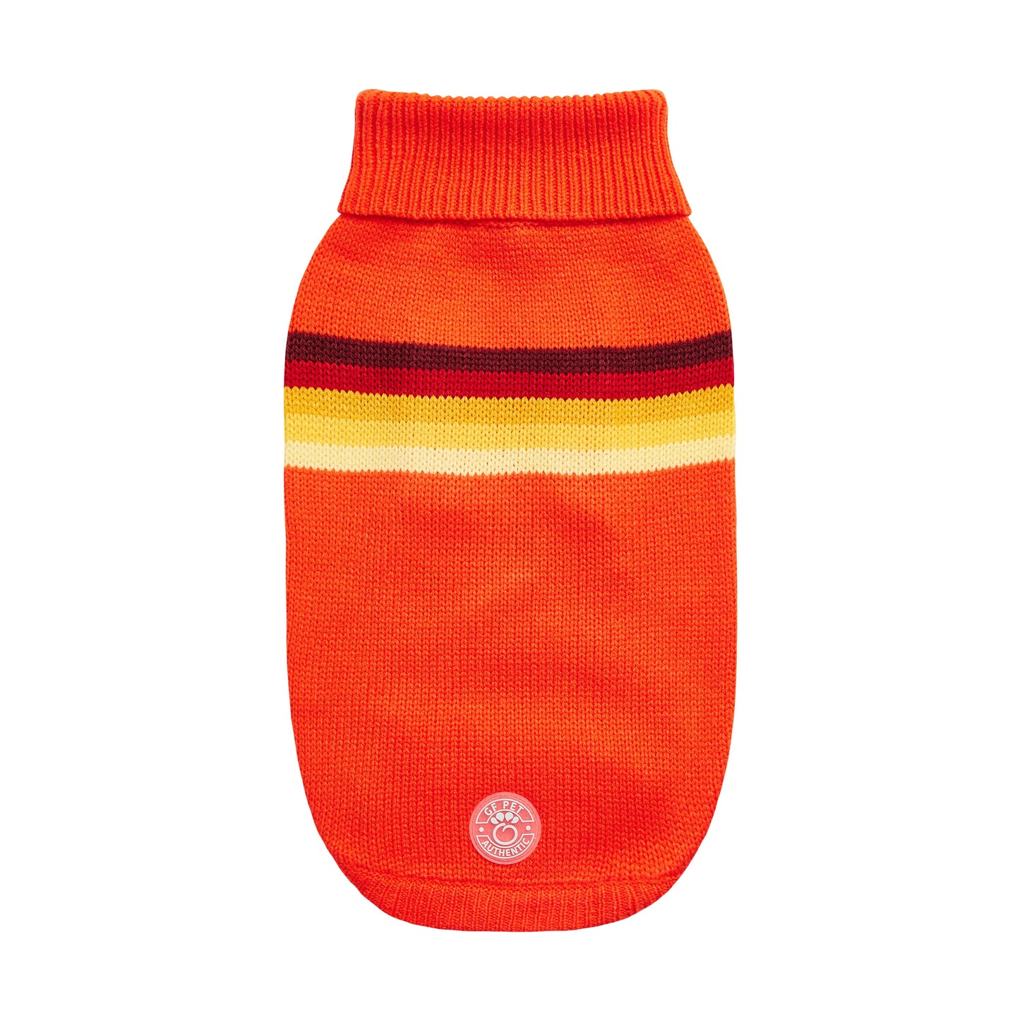 Retro Sweater - Orange - GF Pet.us - 3XS - GS471F2 - OR - 3XS