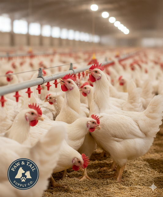 Monoflo Stainless Steel Poultry Nipple Drinker Durable 1/8" Threaded Design 3-Pack