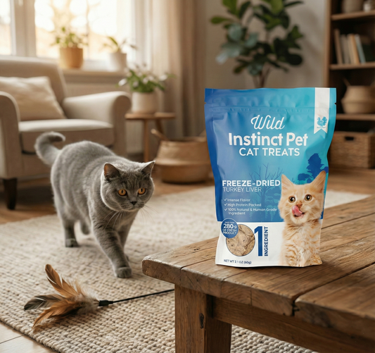 Freeze-Dried Turkey Liver for Cats