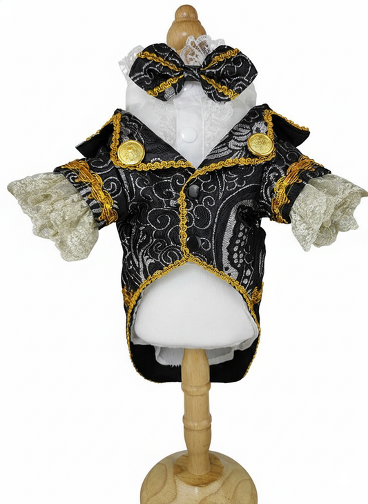 Royal Pet Tuxedo | Formal Wedding Outfit for Dogs & Cats