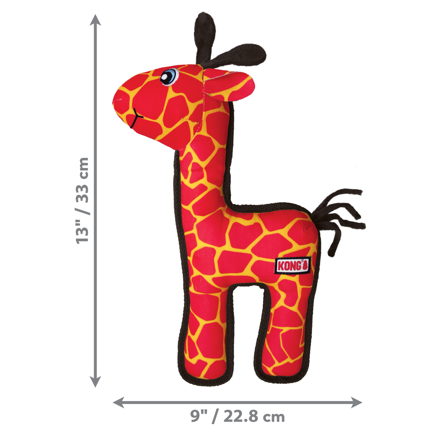 Kong Ballistic Giraffe Medium/Large - Dog Toy - The Family Pet