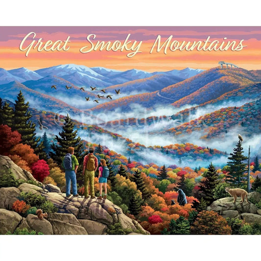 Great Smoky Mountains 500 Piece Jigsaw Puzzle Boardwalk