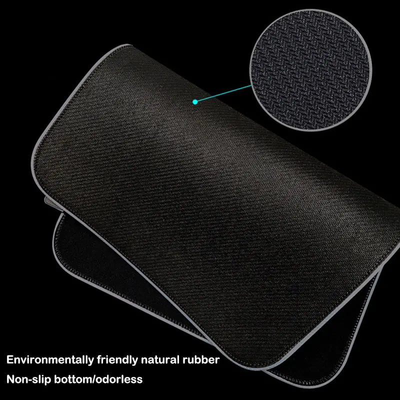 LED Light Gaming Mouse Pad RGB Large Keyboard Cover Non-Slip Rubber Base Computer Carpet Desk Mat PC Game Mouse Pad