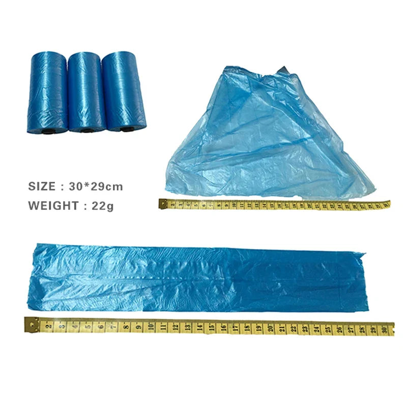 GlowGuard: LED Leash & Poop Bag Combo for Pets - THRIXINE