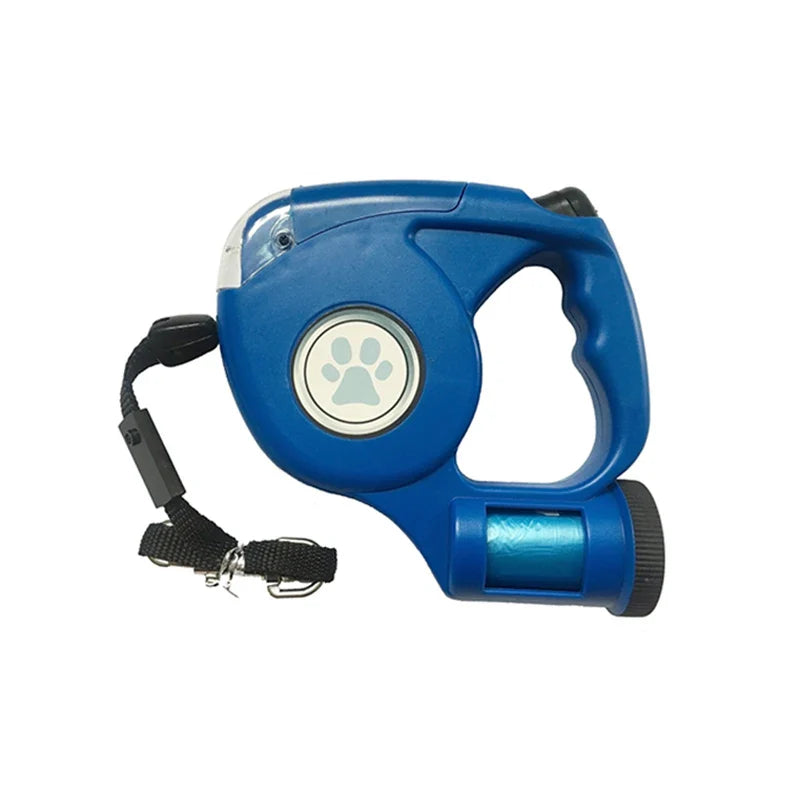 GlowGuard: LED Leash & Poop Bag Combo for Pets - THRIXINE