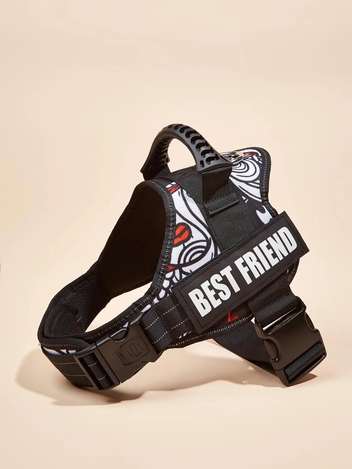 🦮 Professional Service Dog Harness - Custom ID Vest with Reflective Safety Design