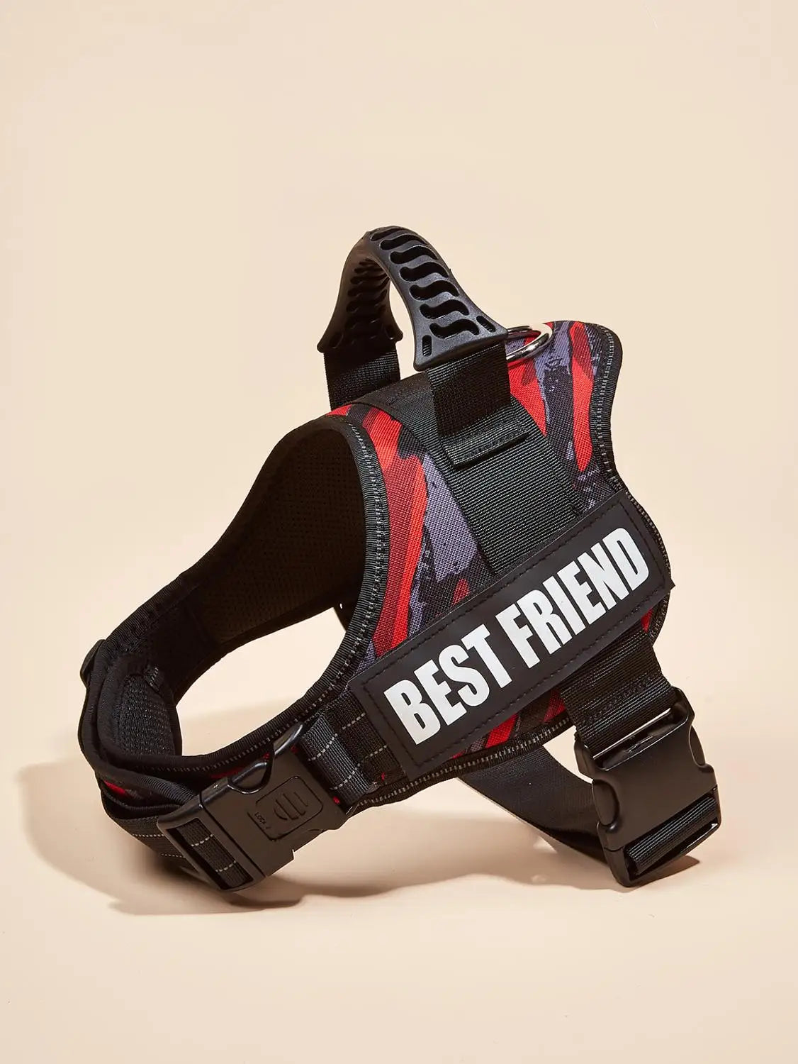 🦮 Professional Service Dog Harness - Custom ID Vest with Reflective Safety Design