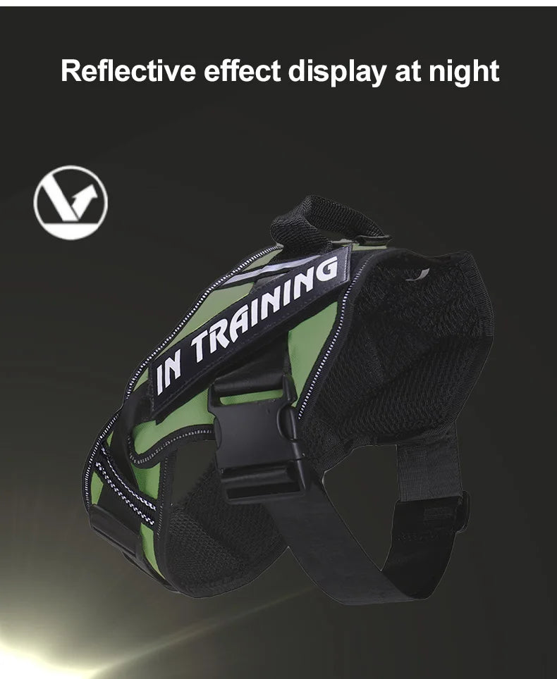 Adjustable Reflective Dog Harness - Purrfect Pet Kingdom