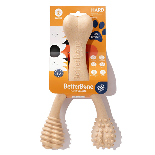 Dog Chew Toy Hard Durable Natural Eco-Friendly ๐ฆด