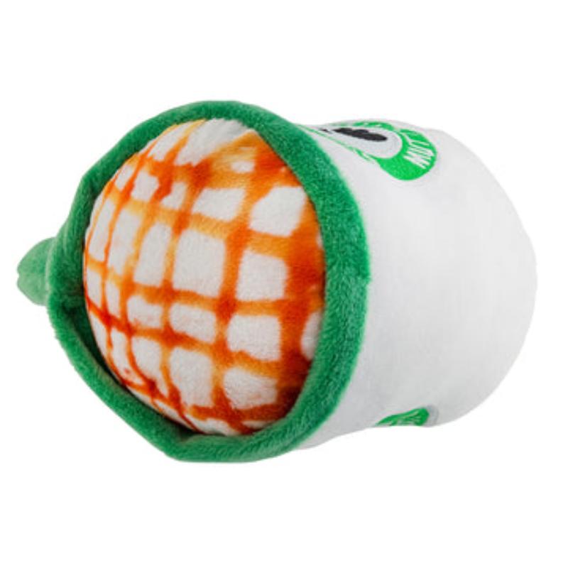 Starbarks Muttchiato Plush Squeak Dog Toy