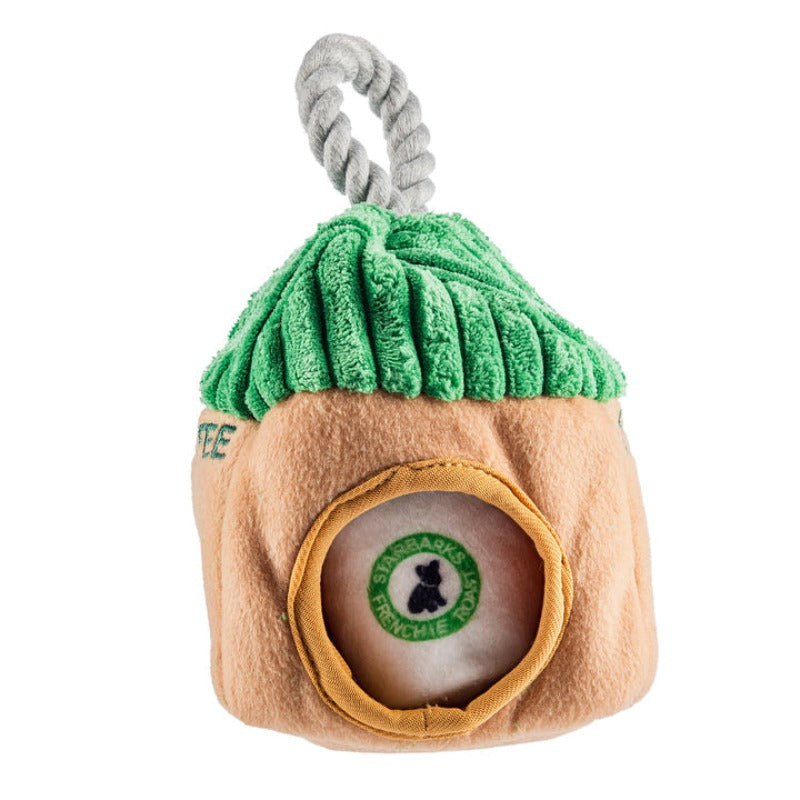Starbarks Coffee House Interactive Plush Dog Toy