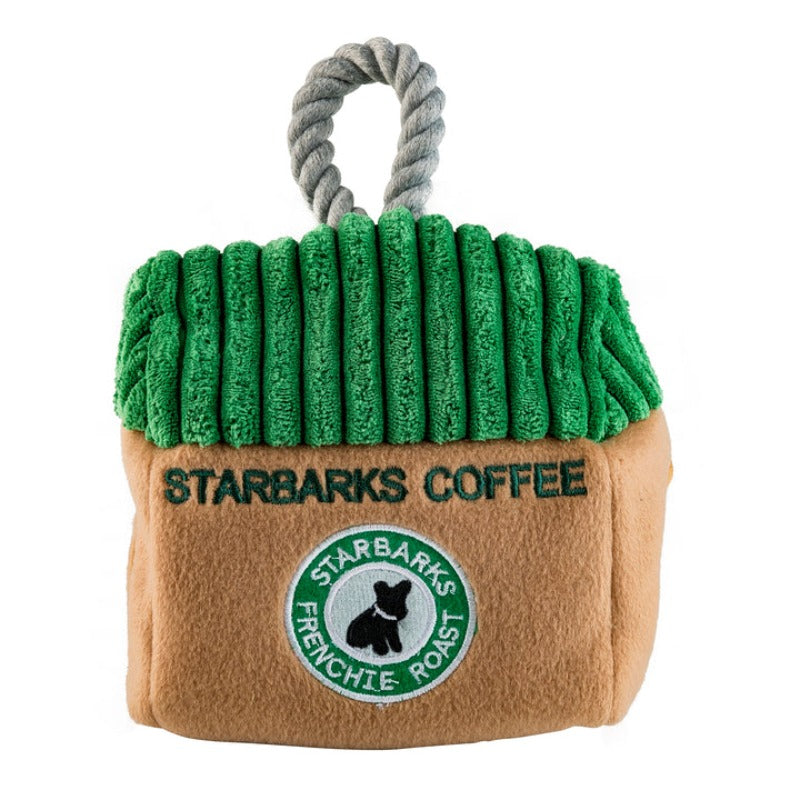 Starbarks Coffee House Interactive Plush Dog Toy