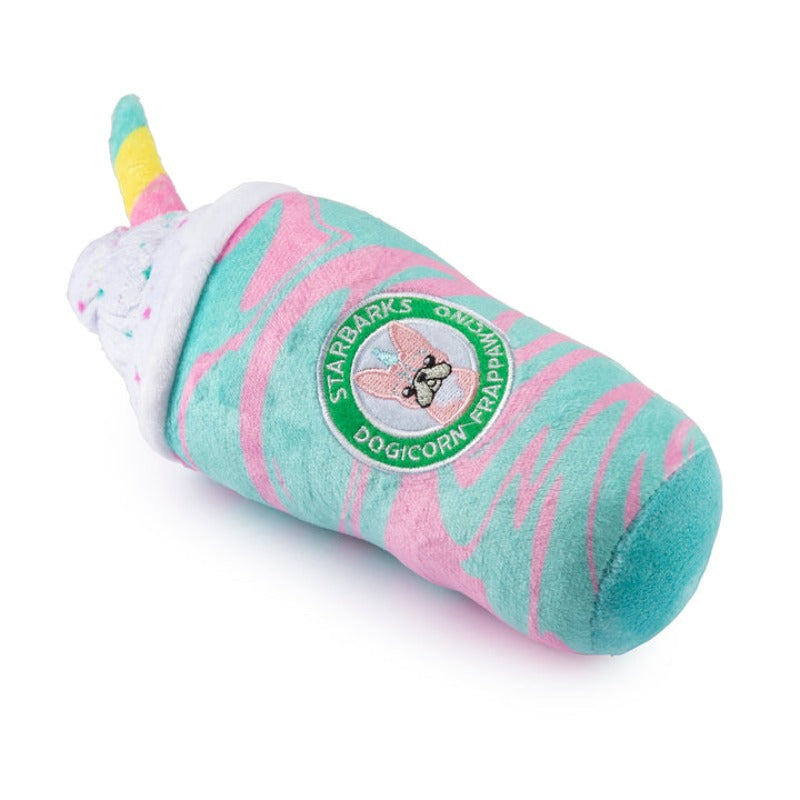 Starbarks Dogicorn Frapawccino Plush Squeak Dog Toy