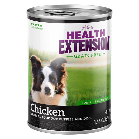 Health Extension Grain Free Chicken Dog Food - Wet Dog Food - The Family Pet