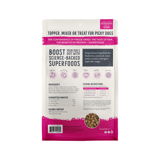 Freeze Dried Raw Salmon Recipe