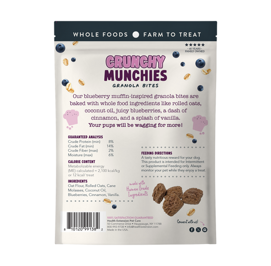 Crunchy Munchies Granola Bites-Blueberry Ruffin
