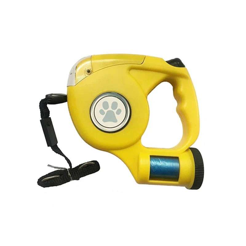 GlowGuard: LED Leash & Poop Bag Combo for Pets - THRIXINE