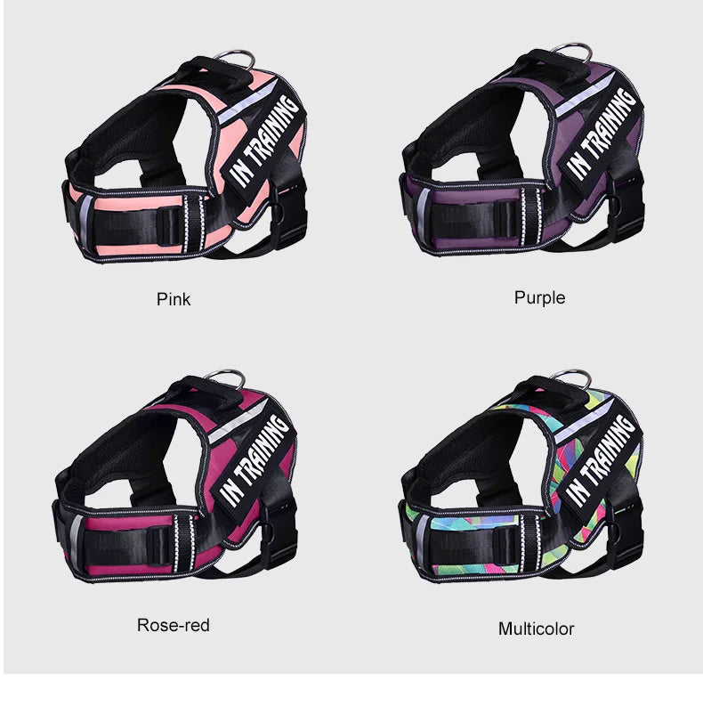 Adjustable Reflective Dog Harness - Purrfect Pet Kingdom