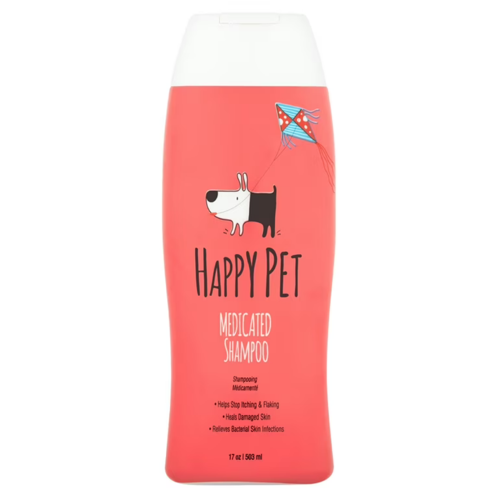 Happy Pet Medicated Shampoo (17oz) - Pet Shampoo & Conditioner - Farmacias Savia - Default Title - 39931103665