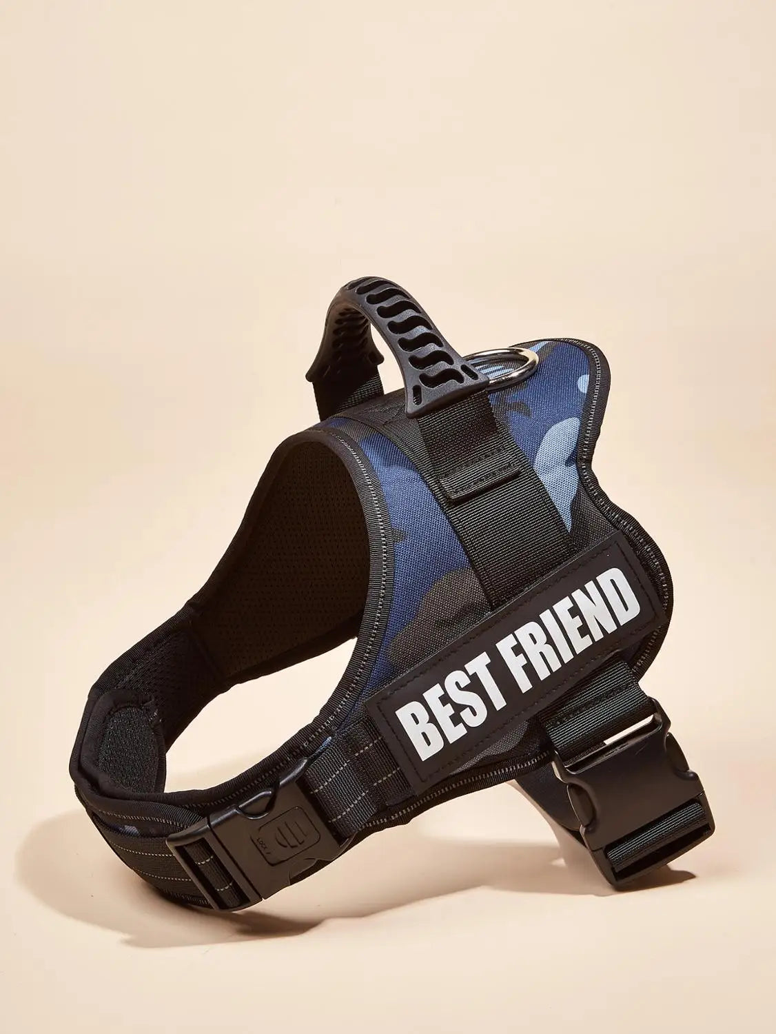 🦮 Professional Service Dog Harness - Custom ID Vest with Reflective Safety Design