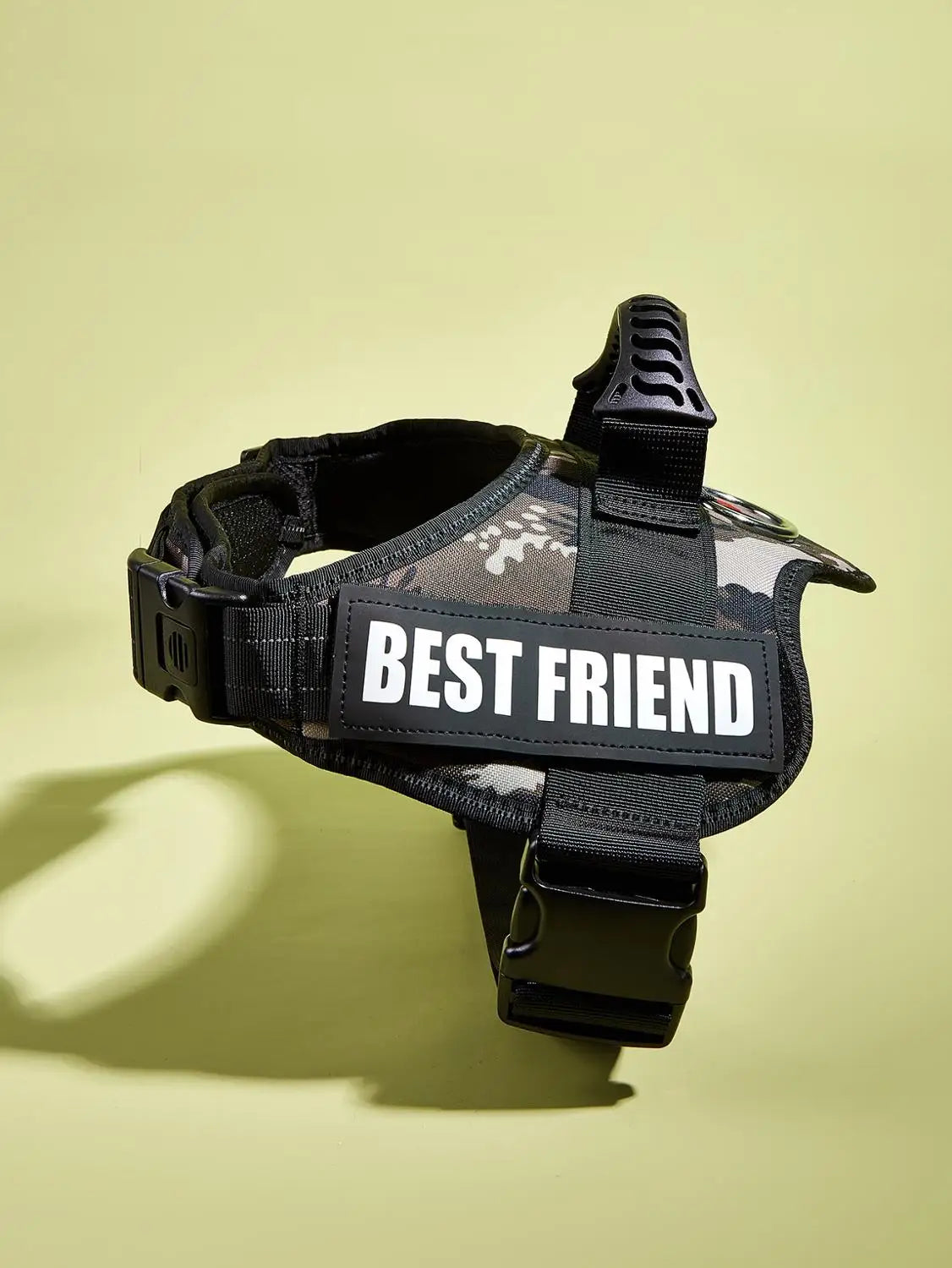 🦮 Professional Service Dog Harness - Custom ID Vest with Reflective Safety Design