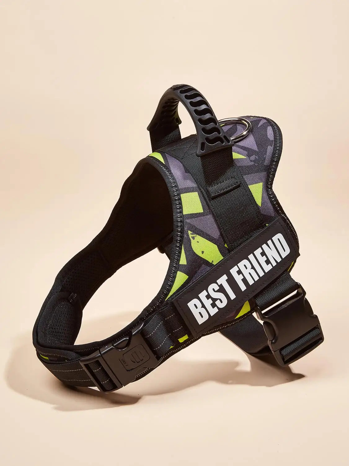 🦮 Professional Service Dog Harness - Custom ID Vest with Reflective Safety Design
