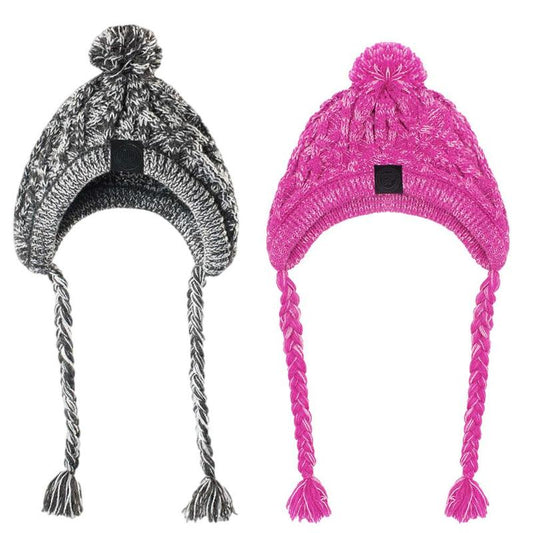 Autumn Winter Warm Knitted Pet Hats With Fluffy Ball - Purrfect Pet Kingdom