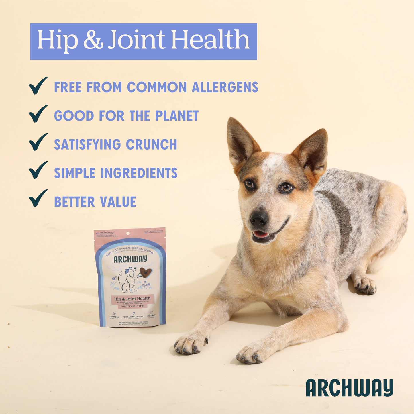 Hip & Joint Health - Dog Treats - Arch Pet Food