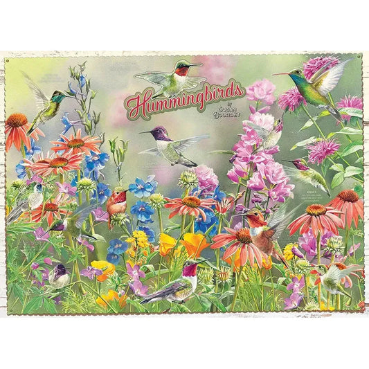 Hummingbirds 1000 Piece Jigsaw Puzzle Cobble Hill