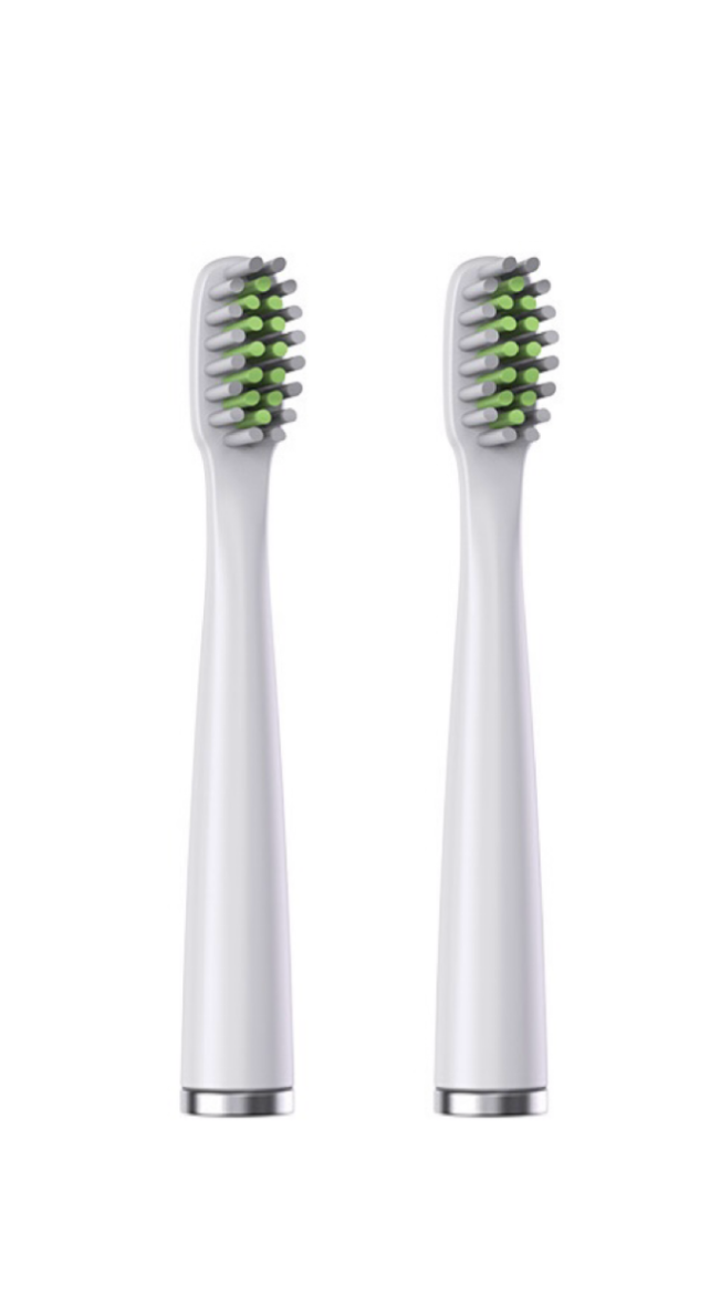 Pet Toothbrush - Replacement Brush Heads Advanced Care 2-Pack