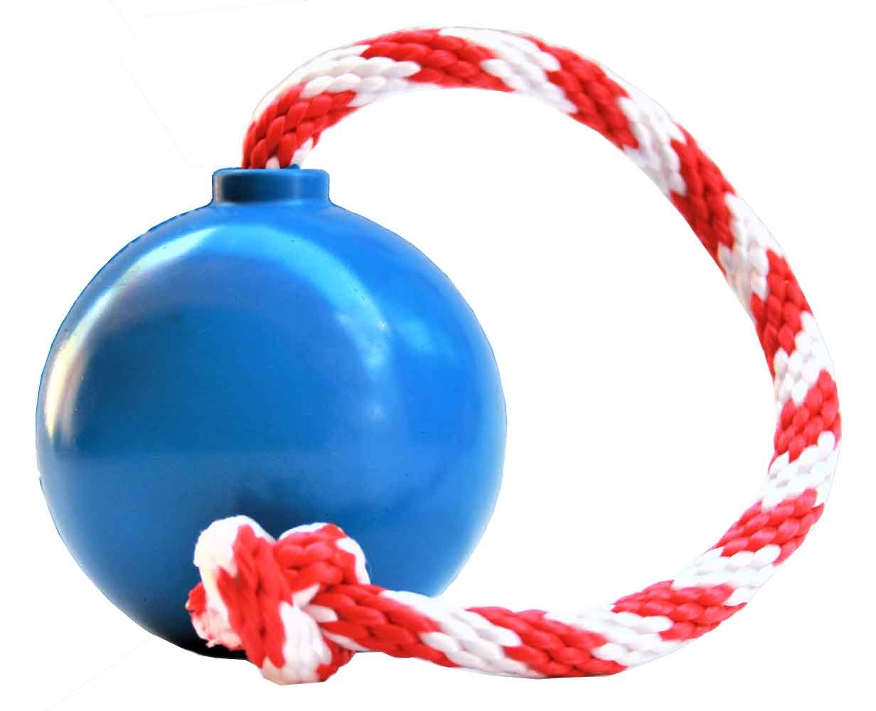 USA-K9 Cherry Bomb Rubber Dog Chew Toy | K9 Handler Reward Toy