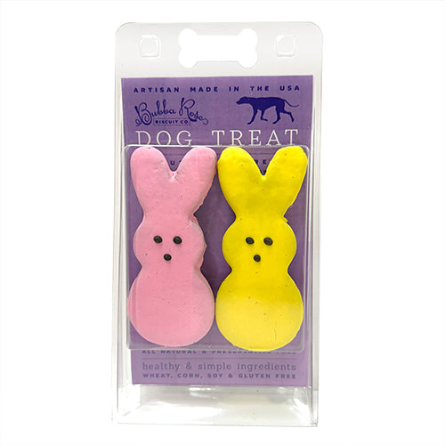 Dog Treats-Gourmet Peep Bunny Shaped Easter Bakery Snacks