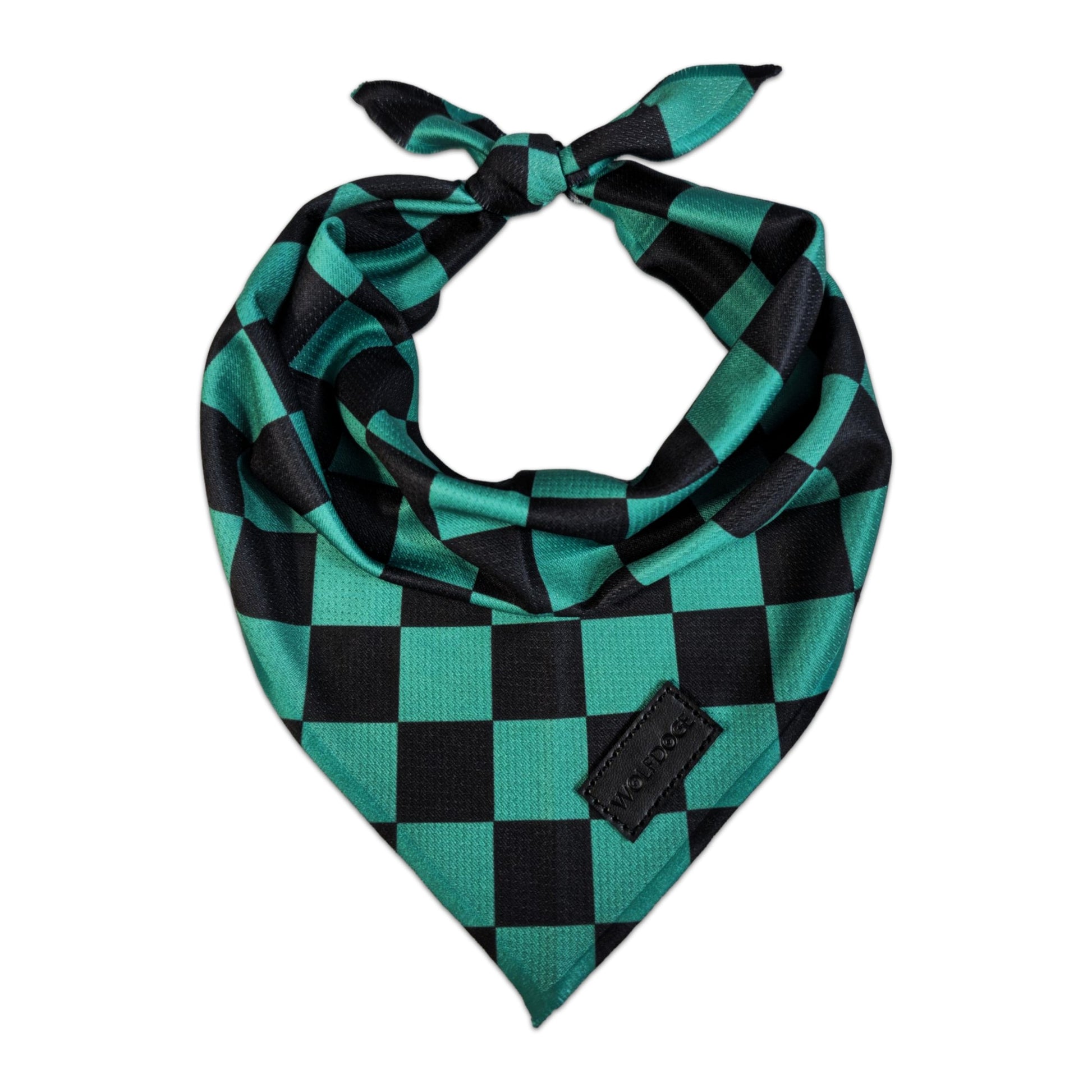 Ichimatsu Checker Cooling Bandana - Purrfect Pet Kingdom