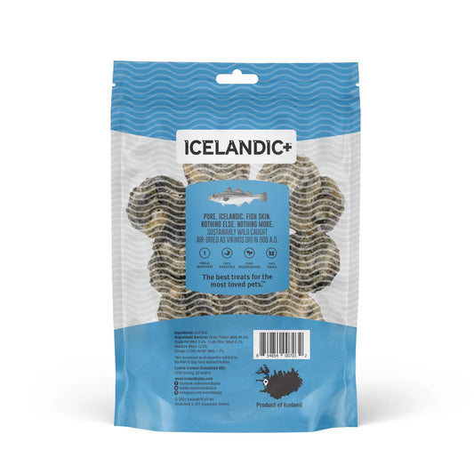 Icelandic Cod Skin Rolls Premium Natural Grain-Free Dog Chews