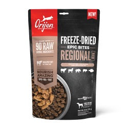 Orijen Regional Red Epic Bites Freeze Dried Dog Food (6oz) - Freeze Dried Dog Food - The Family Pet