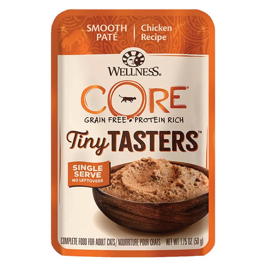 Wellness Core Tiny Tasters Chicken Pate (1.75oz) - Wellness Wet Cat Food - The Family Pet