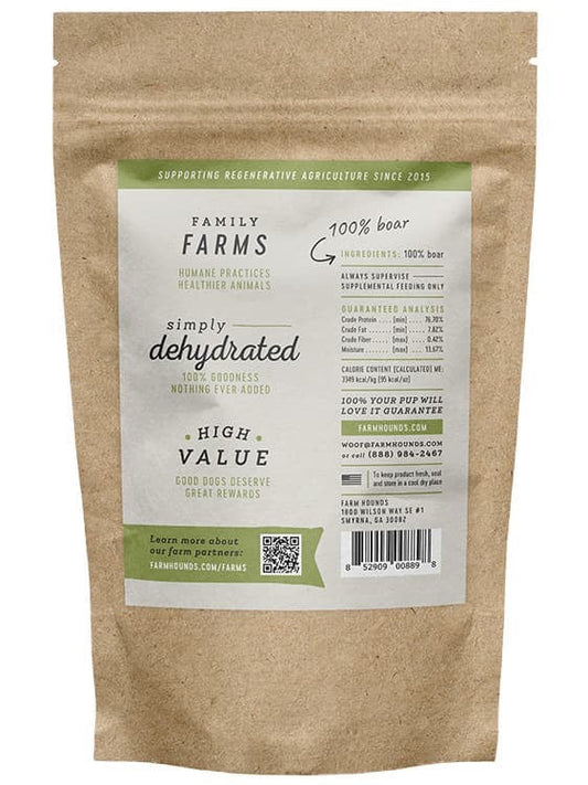 Farm Hounds Boar Strips Dog Treats 4 5Oz Dog Treats Premium - detail view