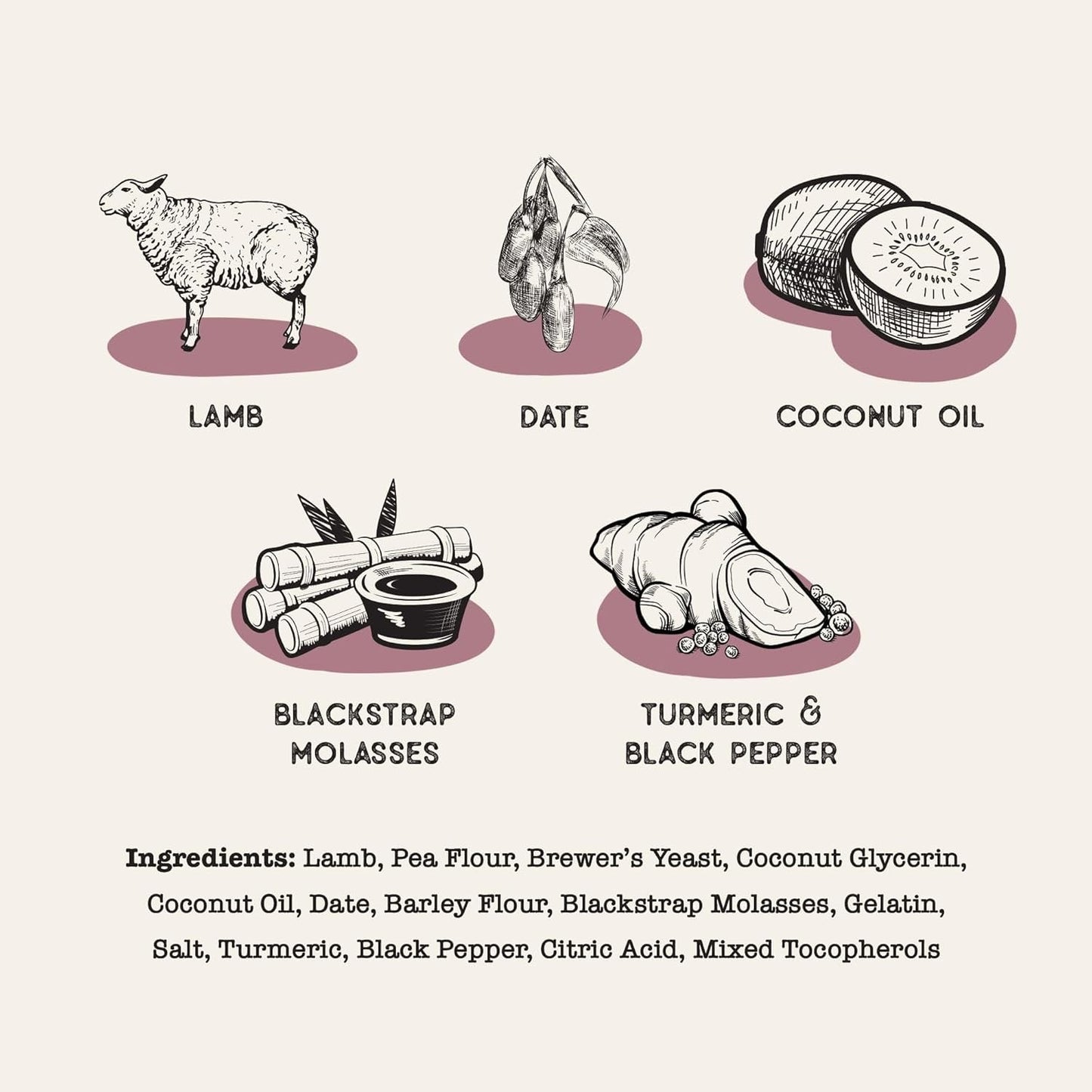 Dog Treat Naturals Superfood Sticks, Lamb & Date Dog Treats (10oz) - Chewy Dog Treats - The Family Pet