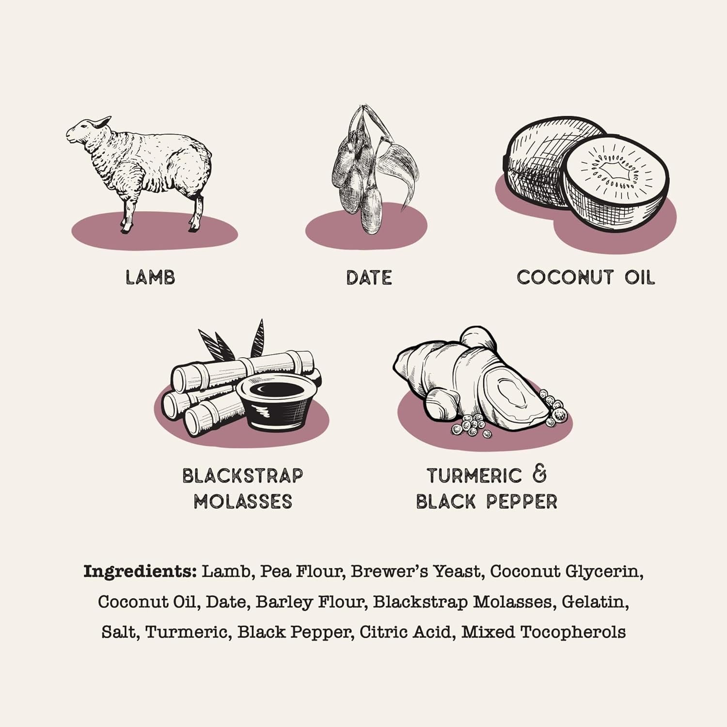 Dog Treat Naturals Superfood Sticks, Lamb & Date Dog Treats (10oz) - Chewy Dog Treats - The Family Pet