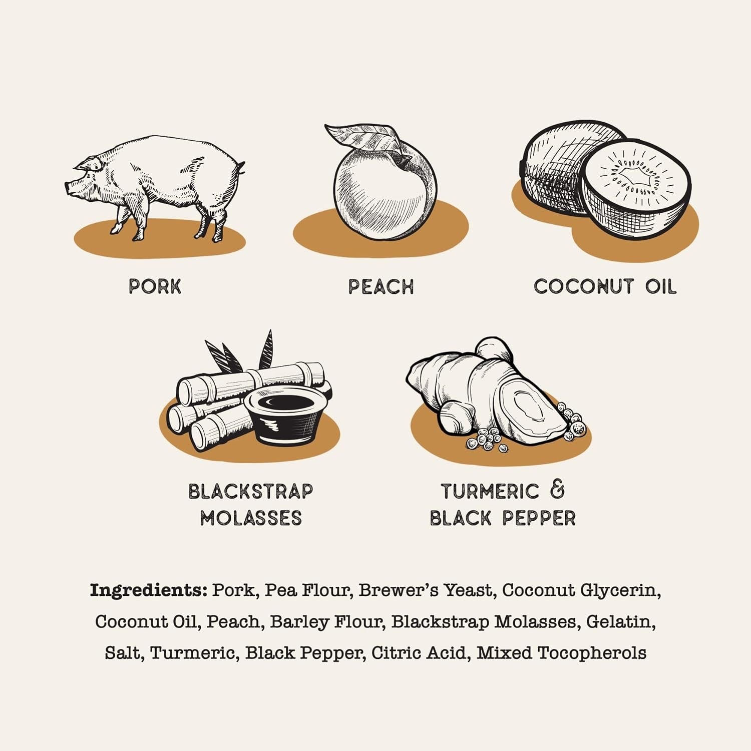 Dog Treat Naturals Superfood Sticks, Pork & Peach Dog Treats (10oz) - Chewy Dog Treats - The Family Pet