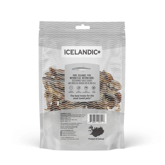 Icelandic Capelin Whole Fish & Pieces Dog Treats (2.5oz) - Icelandic Dog Treats - The Family Pet