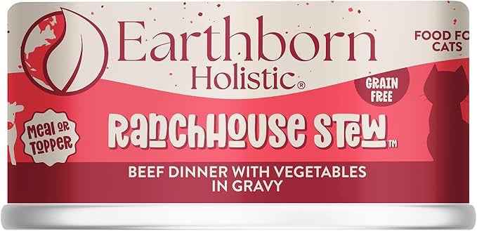Cat Food Wet 5.5oz RanchHouse Stew Grain Free ๐