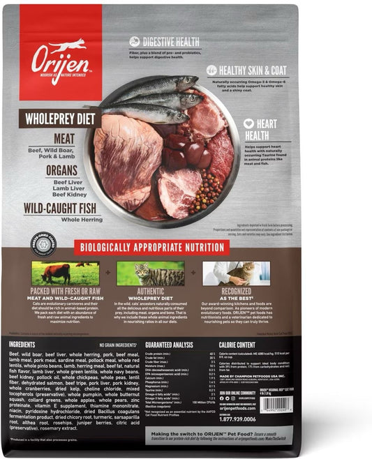 Orijen Regional Red Dry Cat Food - Dry Cat Food - The Family Pet