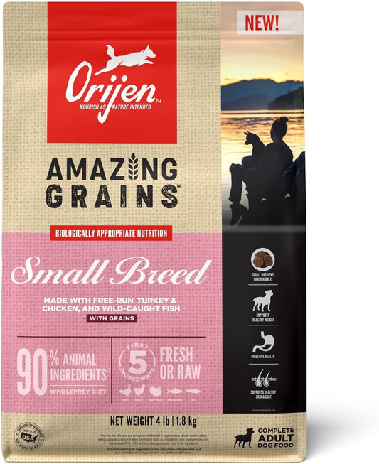 Orijen Amazing Grains Small Breed Dry Dog Food - Dry Dog Food - The Family Pet