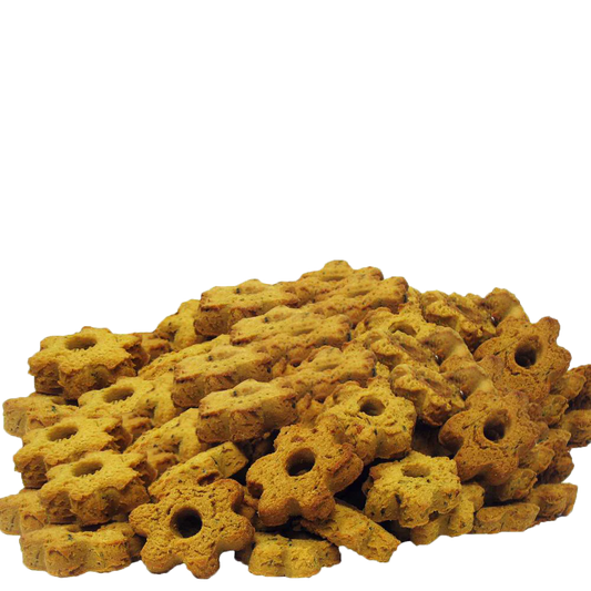 K9 Granola Factory Pumpkin Crunchers, Peanut Butter & Banana Recipe Dog Treats (14oz)