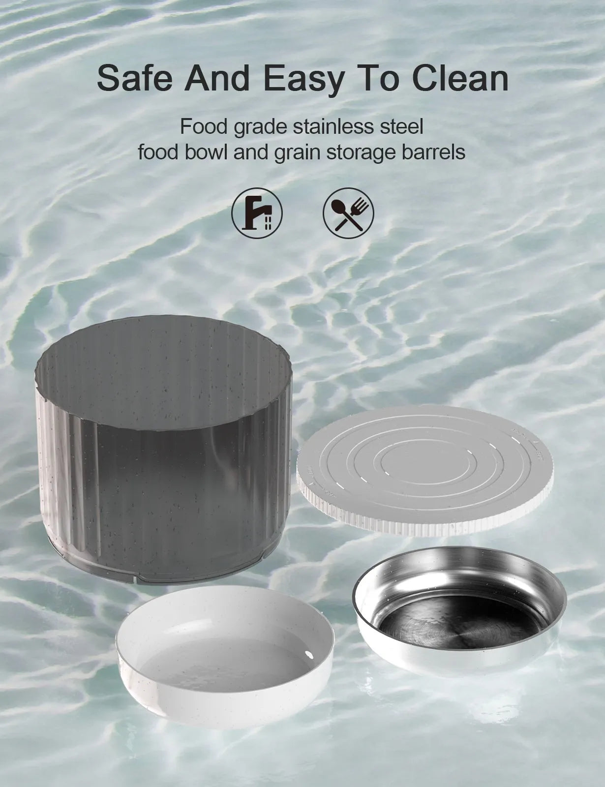 Royal Smart Automatic Pet Feeder Programmable Voice ๐