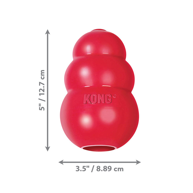 Kong Red Classic - Kong Dog Toys - The Family Pet