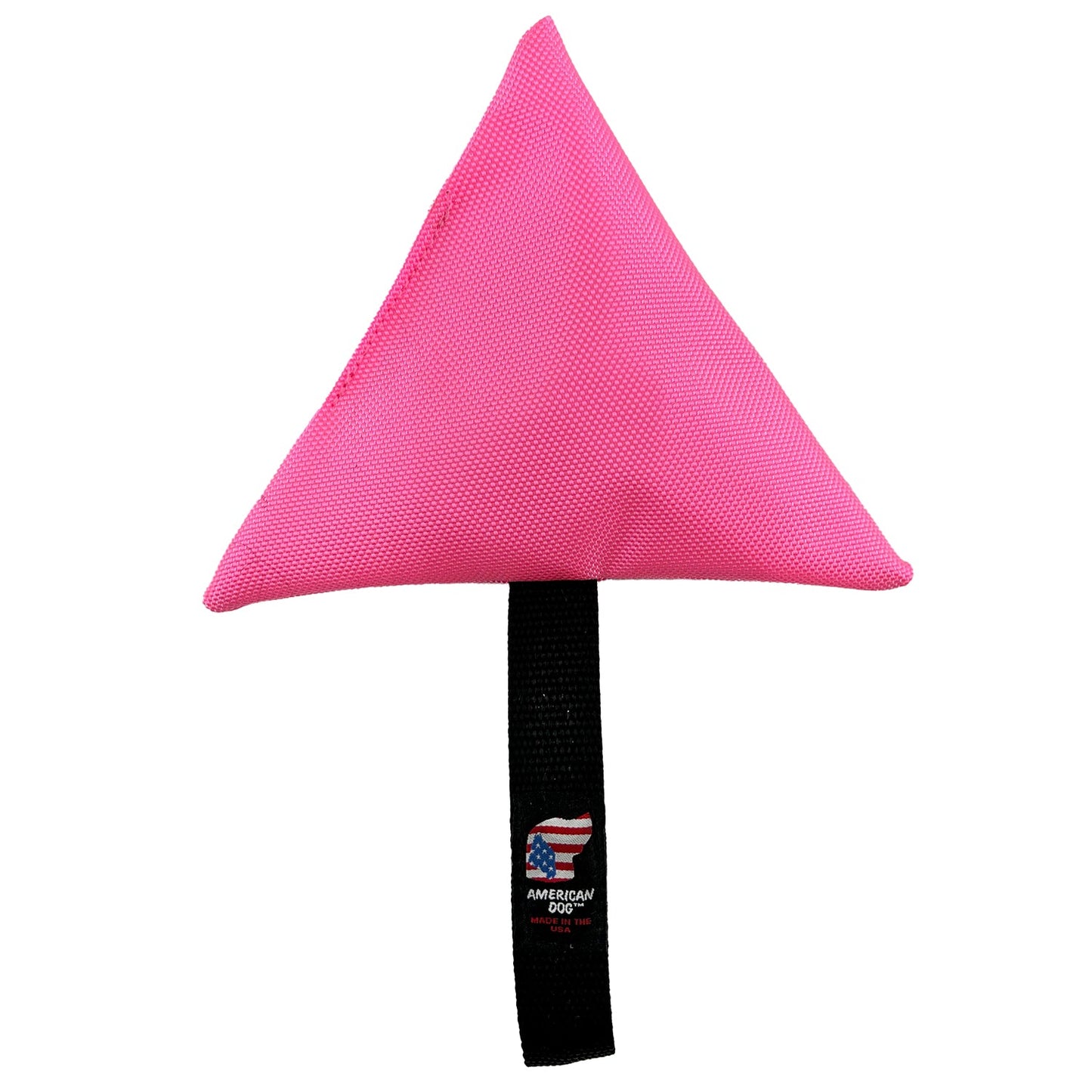 LUCKY DOG $7 Pink Triangle Tug - Purrfect Pet Kingdom