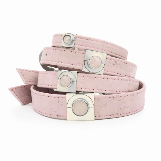 Love Rose Pink Collar Charm Set - Purrfect Pet Kingdom