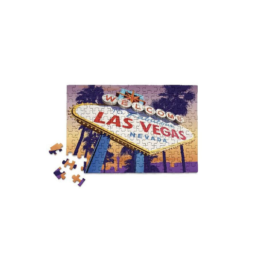 Las Vegas Sunset 150 Piece Mini Jigsaw Puzzle Micro Puzzles